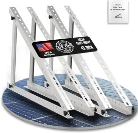 -us 726084429567 Solar Panel Mount Brackets 2 Sets 45 Inch With Foldable Tilt Legs Suitable For