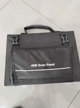 4patriots 810026145704 40-watt Solar Panel - Portable Foldable 4 Panels 5v Cable Included