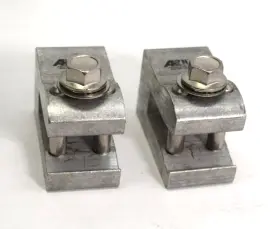 5056-n A2n Non Penetrating Solar Mounting Clamps 1 Inch X 1-1/2 Lot Of 2