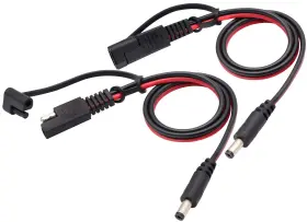 Aaotokk 682559180053 Dc To Sae Connectors Cable Plug 5.5mm X 2.1mm Male Adapters Cables