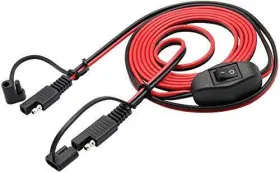 A-00002 Aaotokk Sae Extension Cable 16 Awg Wire Harness 12v-24v Dc To With