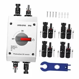 Scb01  Abluming 32a Dc 1200v Pv Solar Disconnect Switch Ip66 Waterproof And Anti-uv