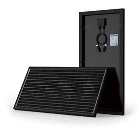 Acopower 710638949892 100 Watts Mono Solar Panel - Black