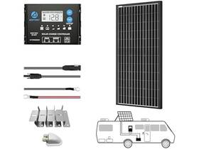 Acopower 810073751071 100 Watt Solar Panel Kit
