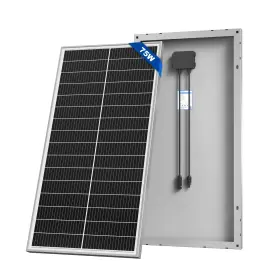 Acopower 810073756984 75w 12v Solar Panel N-type 25.4% High Efficiency Monocrystalline