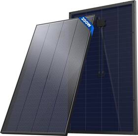 Acopower 810073757189 200w 24v Bifacial Solar Panel 16bb N-type 25.4% High Efficiency