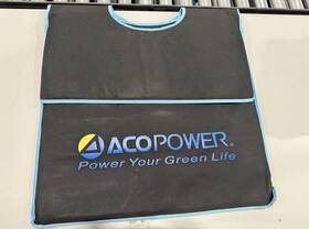 Acopower Acopower-solar-240-blk/blu Solar Charging Station Omni 240 - Black/blue