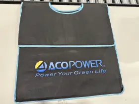 Acopower Acopower-solar-240-blk/blu Solar Charging Station Omni 240 - Black/blue