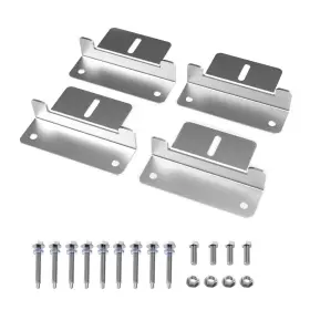 Hy-z1-m Acopower Solar Panel Mounting Z Bracket - Set Of 4 For Rv Boat Off Gird Installation S