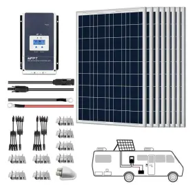 Spkp-800w60a Acopower 800w Polycrystalline Offgrid Solar Power Kit With 8x100w Panel 60 Amp Mppt Ch