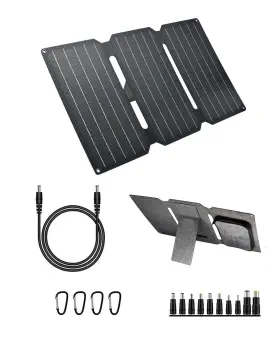 Ty-30 Actuego Solar Panel 30w Folding Portable Kit 18v Dc/usb Type A/usb Type-c Cha