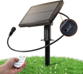 Addlon 313094551540 Solar Panel Replacement With Our Brand S14 String Lights For Outside Usb