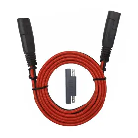 Aeisvik 735071391008 Sae To Connector Extension Cable - 4ft 12v-24v Battery Charging Cord With