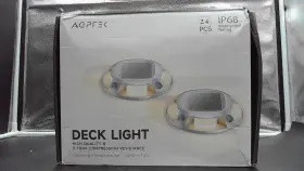 Sld1s Agptek Solar Driveway Lights - 24 Pack Blue Light And Cool White