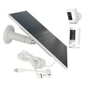 Aifeid 794808317643 Ring Camera Solar Panel Battery Charger Compatible With Spotlight