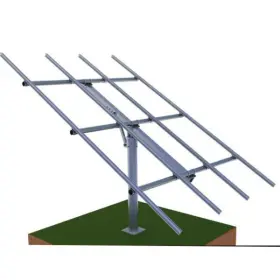 Pv6x250pole Aims Corp 250-330 Watt Solar Pole Mount Racks For 6 Panels