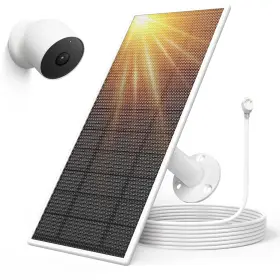 Jsoprtvr-001 Aiobuvr Solar Panel For Google Nest Camera Outdoor Or Indoor Battery Version 5v 5w