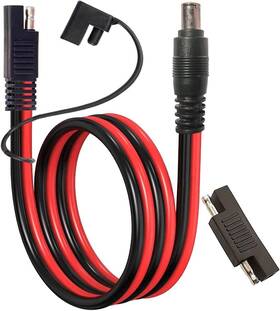 Ajdpoi 726084586383 Sae Solar Connector To Dc 8mm Adapter 14awg Male Cable Compatible