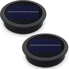 Yz-01 Akynite 2-pack Large Solar Light Replacement Top 4.13 Inch Outdoor Panel