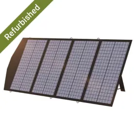 Ap-sp-029-bla Allpowers Refurbished 140w Portable Solar Panel Kit For Power Station Generator
