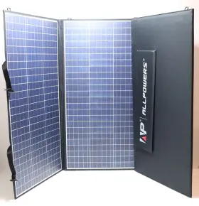 Ap-sp-037-bla Allpowers 400w Sp037 Foldable Solar Panel Kit Model