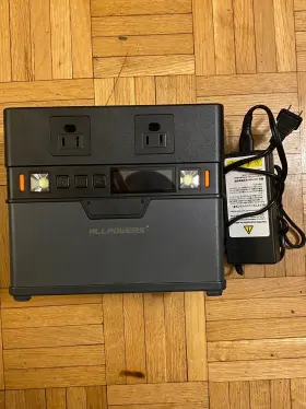 Ap-ss-005-n-4 Allpowers 300w Portable Power Station 288wh Solar Generator