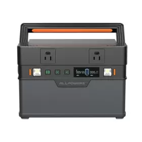 Ap-ss-007 Allpowers Portable Power Station 700w Peak 1400w Solar Generator Mppt Backup Battery