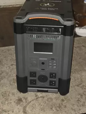 Ap-ss-011-bla Allpowers R4000 3456wh Portable Power Station 3600w Output Solar Generator Camp