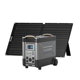 Allpowers R4000-plus 4000w Portable Battery Power Station Generator Ac Dc 100w Solar Panel