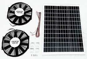 Amtrak Solar Aa77-60 Powerful 100-watt Attic Fan Quietly Cools Ventilate Exhaust Your Hous