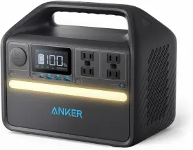 A1751 Anker 535 Portable Power Station 512wh Outdoor Solar Generator 500w 9port Charge