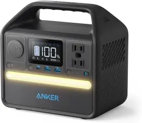 Aka1760111f0 Anker 521 Portable Power Station Upgraded With Lifepo4 Battery 256wh 6-port