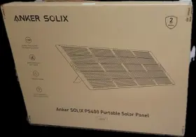 Aka2437 Anker Solix Ps400 Foldable Solar Panel With Kickstand 400w Portable Charger