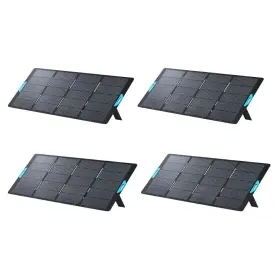 B24371a3 Anker Solix Ps400 400w Portable Solar Panel With Adjustable Angles 4 Pack