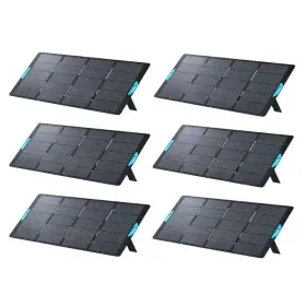 B24371a5 Anker Solix Ps400 400w Portable Solar Panel With Adjustable Angles 6 Pack