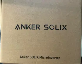 M180s Anker Solix Microinverter Dark