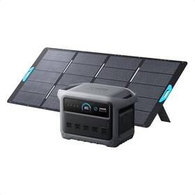 Anker Solix B17631a4 C1000 Gen 2 Home Backup Portable Power Station With 400w Solar Panel