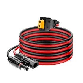 Xt60 Ansoufien 658359674191 Solar Panel Connector To Cable 5ft 10awg X