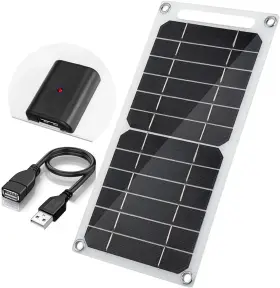Aocoray 445046762797 Mini 5v 6w Usb Solar Panel Portable 5 Volt 6 Watt High Efficiency Monocrystalli