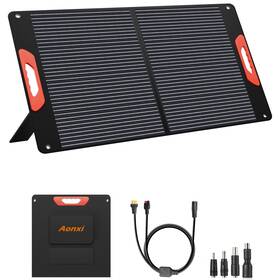 Aonxi 100wax 100w Portable Solar Panel For Power Station Foldable Charger With High