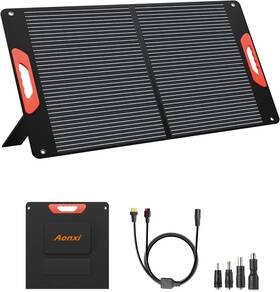 Aonxi 120wax 120w Portable Solar Panels For Power Station 120 Watt Etfe Monocrystalline Fold