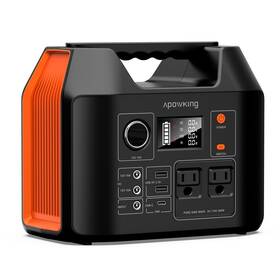 Apowking 717097860737 Portable Power Station 300w Rated 600w Peak 256wh Lifepo4 Battery Solar Po