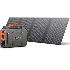 100w Apowking 717121884784 Solar Powered Generator 200w Peak/100w Rated Portable Power