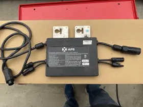 C500-s Aps Solar Microinverter Used Working When Removed Sun Bandit System