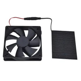 Aqur2020 007958180788 3w Solar Panel Fan Powered Mini Ventilator For Chicken Coops