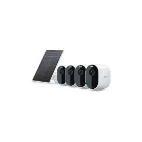 Vmk2430-1scnas Arlo Essential Essentials Spotlight Camera Solar Panel 4 Cameras 1