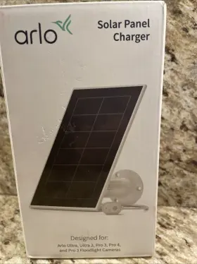 Vam5600-20000s Arlo Solar Panel Charger In Box - New Never Used