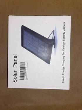 Arlo X004kg0btb Solar Panel For Cameras - 3-pack With 25 Ft Cables