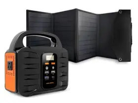 T101 As Described Alpha Digital Portable Power Station And Solar Bundle