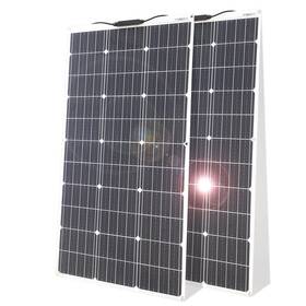 Asunerge Rgn33-100 Solar Panel Kit 12v 100w 200w Monocrystalline Waterproof For Rv Outdoor 530mm